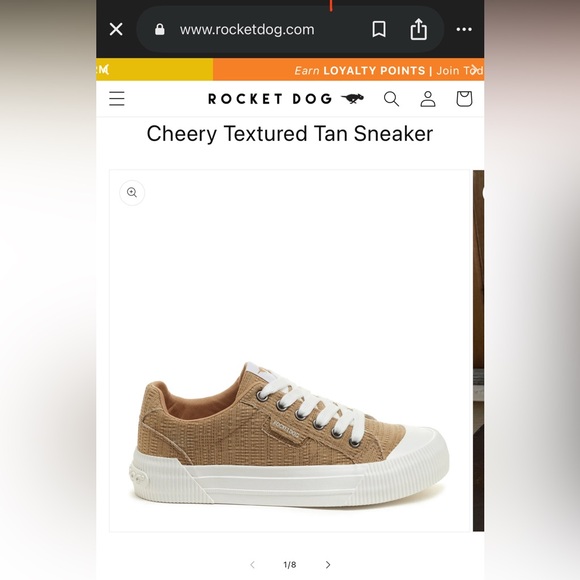 ROCKET DOG CHERRY PLATFORM SNEAKERS - Picture 9 of 9